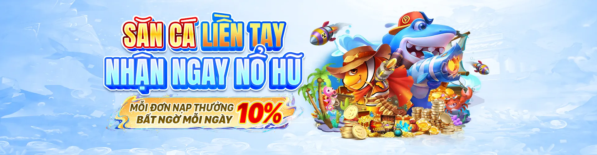 Hình ảnh đại dương rực rỡ với game bắn cá 69vn20 khuyến mãi